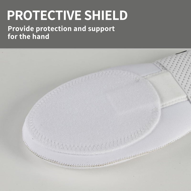 Heyear Baseball Sliding mitt, Sliding Mitt for Youth, Baseball Softball Glove for Hand Protection, Breathable and Durable, Adjustable Elastic Wrist Strap, Ambidextrous Design - Image 4